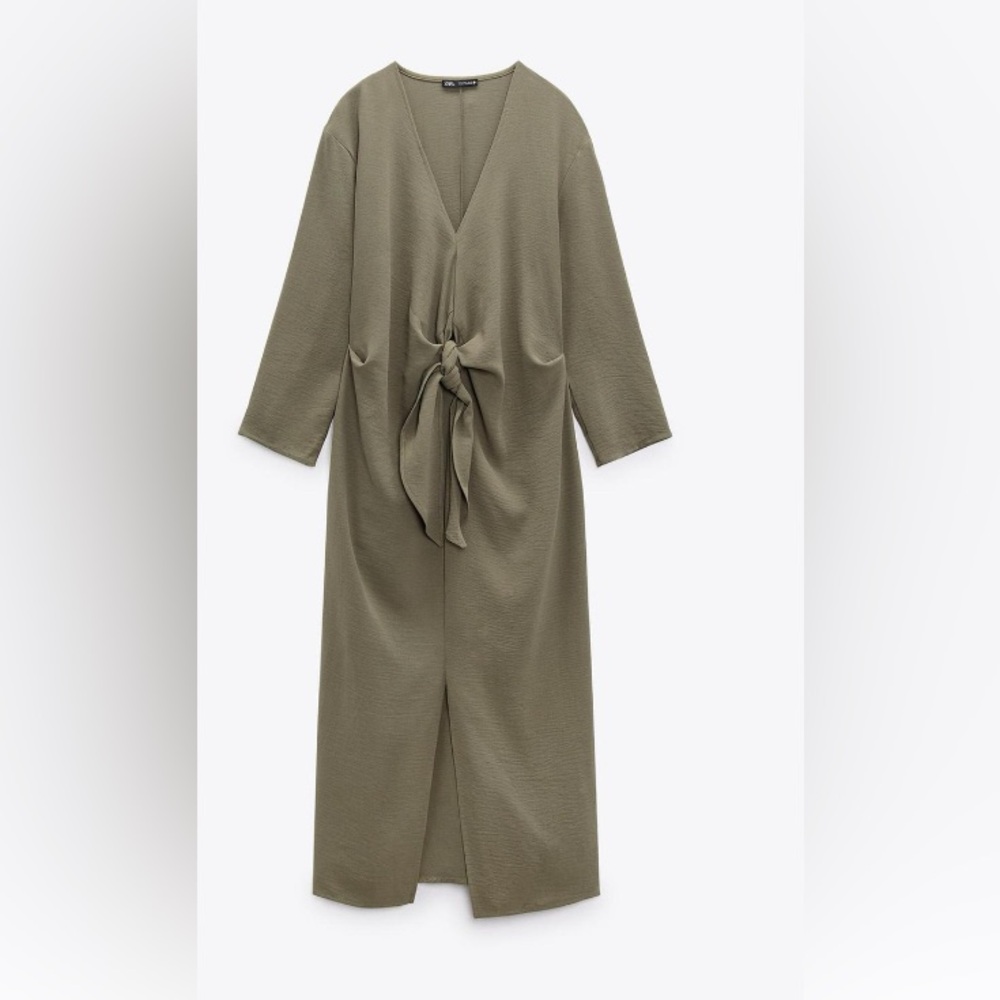 Knot fluid dress